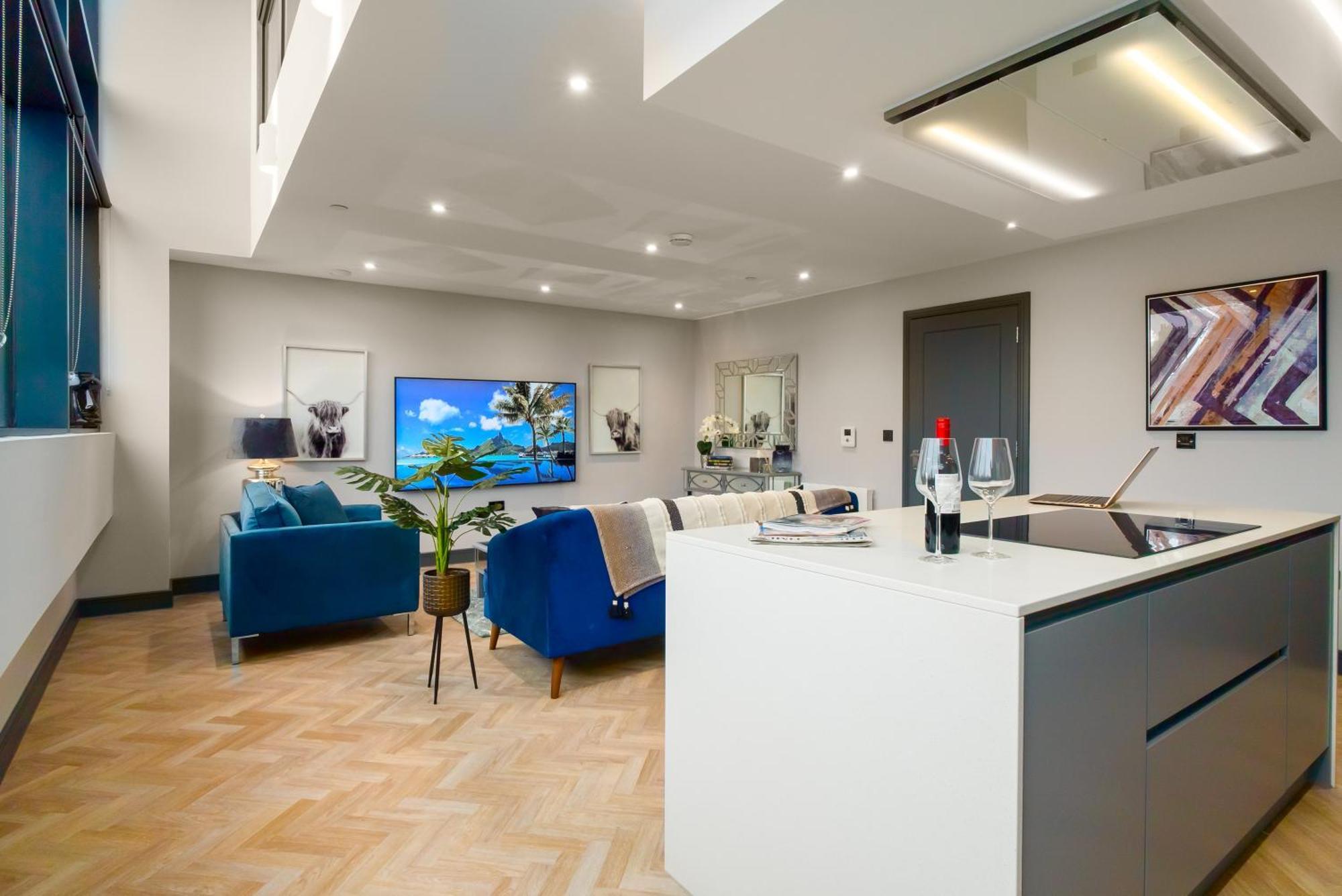 Luxe Apartments, The Moorwell, Parking, Gym - 10Mins Cardiff City Ctr Værelse billede